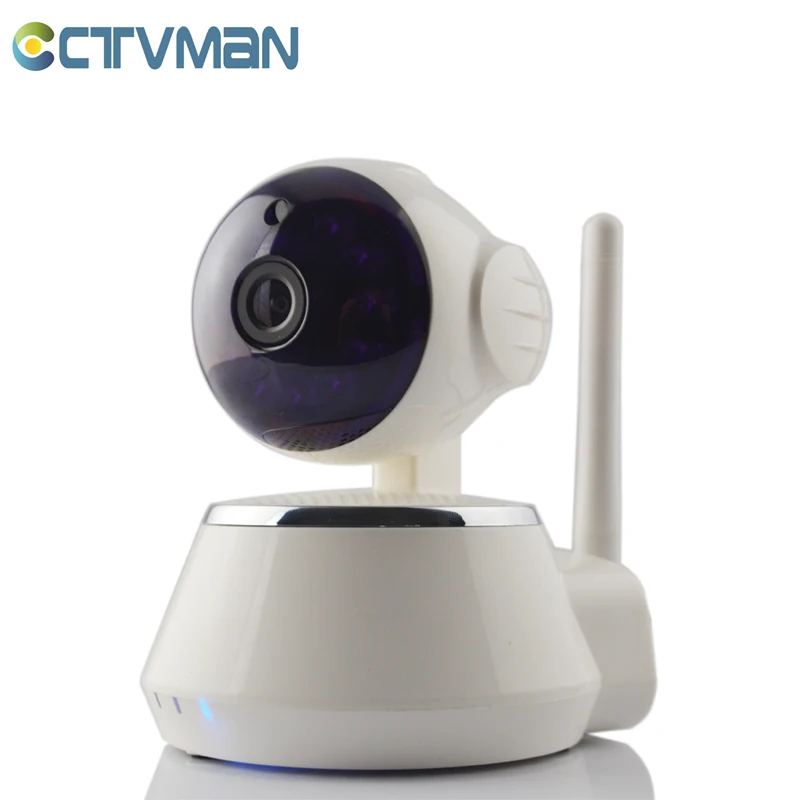 CTVMAN WIFI IP Camera 720P Two Way Audio Pan Tilt Rotation SD Card Slot Onvif P2P Wireless Cam Stock in Russian Warehouse wireless ip camera hd 720p megapixel wifi camera home security cameras support tf sd card indoor two audio pan tilt p2p ip cam