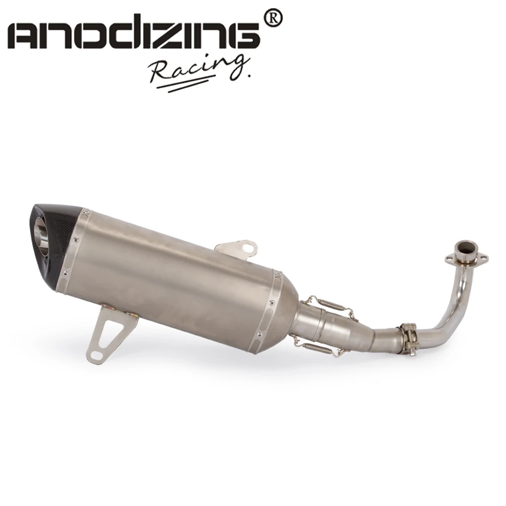 XMAX300 Exhaust Pipe Carbon Fiber Muffler Exhaust Pipe For Yamaha XMAX