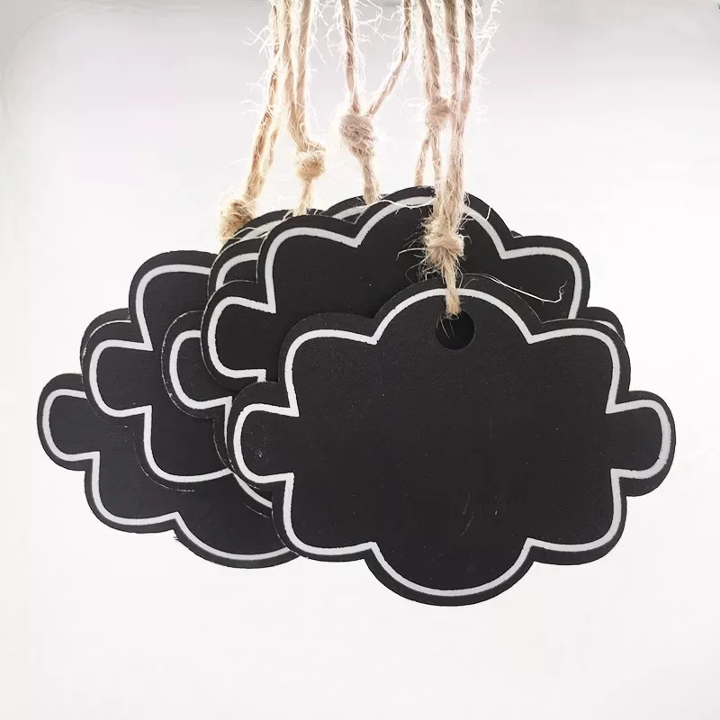 

30pcs Mini cloud shape chalkboards black board for message board sign