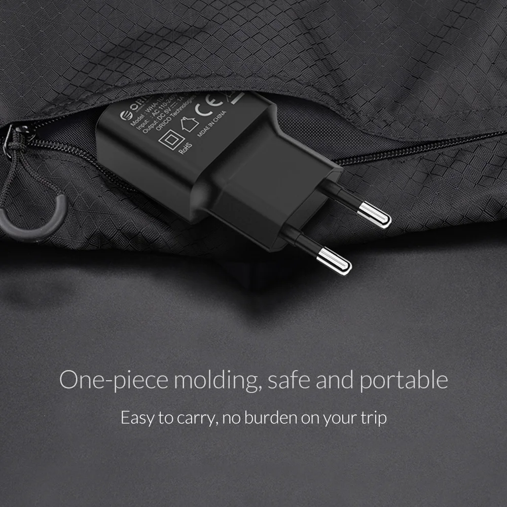 ORICO شاحن USB للسفر 5V2A 5V1A الاتحاد الأوروبي التوصيل البسيطة مهايئ شاحن الشواحن الذكية للجوال هاتف لوحي WHA-1U ORICO شاحن USB للسفر 5V2A 5V1A الاتحاد الأوروبي التوصيل البسيطة مهايئ شاحن الشواحن الذكية للجوال هاتف لوحي WHA-1U