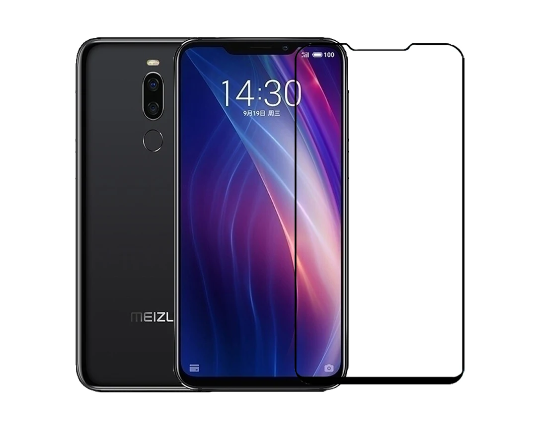 

2.5D 9H Premium Tempered Glass for Meizu X8 Full Coverage Screen Protector Protective Film for Meizu X8