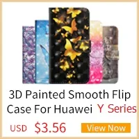 3D Painted Smooth Flip Case For Huawei Y Series