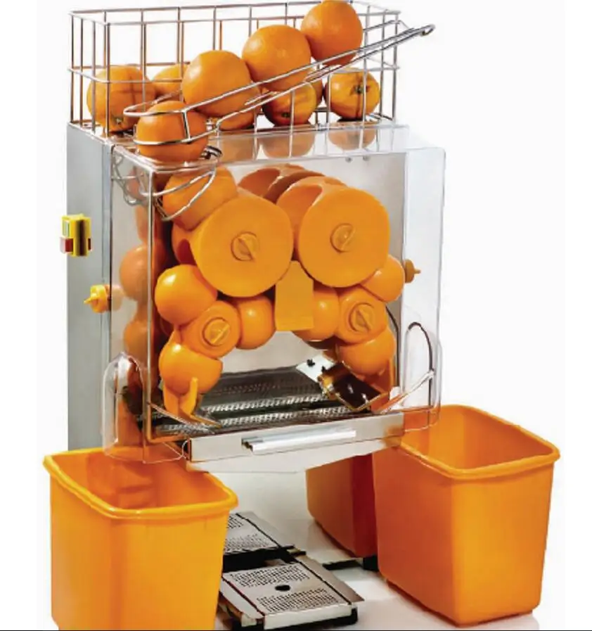 

JS-2 New brane Orange juice squeezer Commercial orange juicer Electric squeezed fruit juice machine 20 Orange/min 220v 1pc