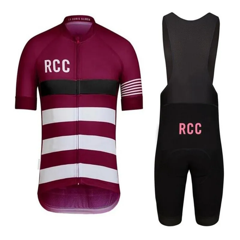 Rcc 2019 men bicycle clothing mtb pro team bike jersey black bib shorts gel pad uniforme ciclismo hombre summer men cycling set