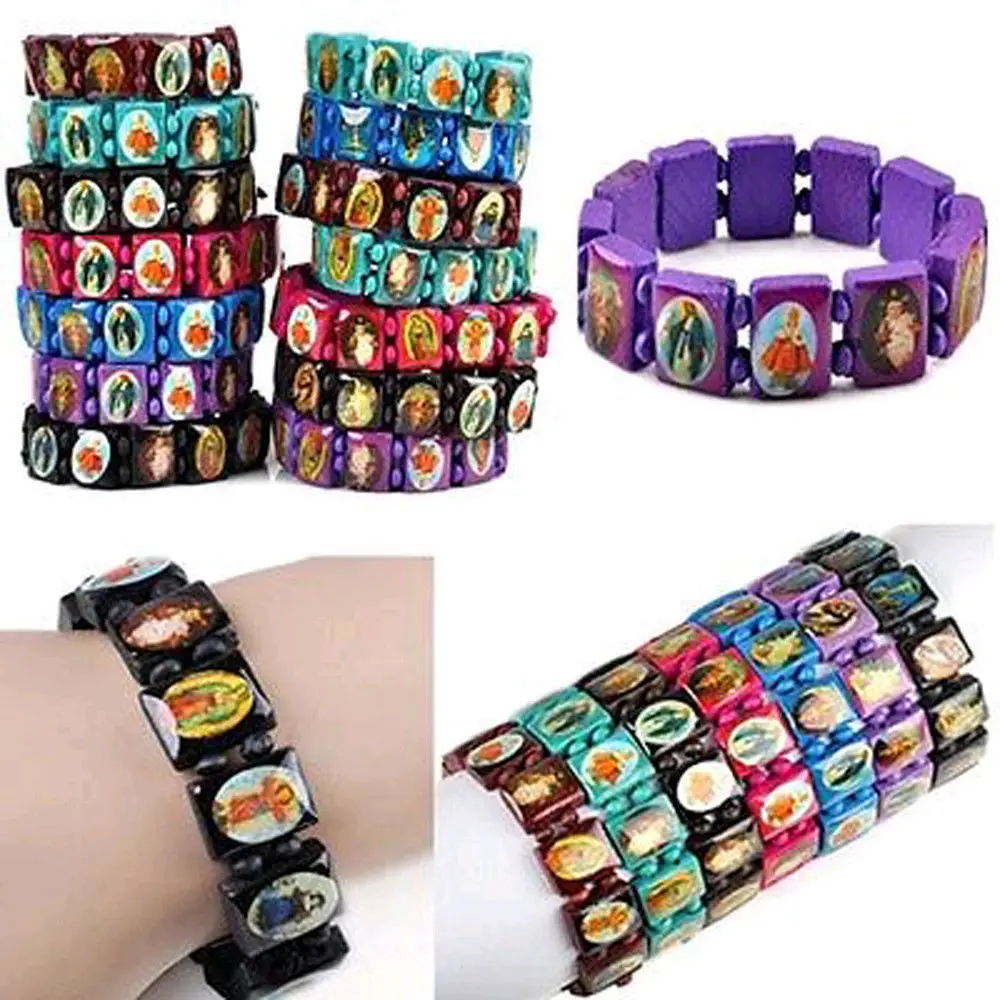 Popular Wooden Jesus BraceletsBuy Cheap Wooden Jesus Bracelets lots