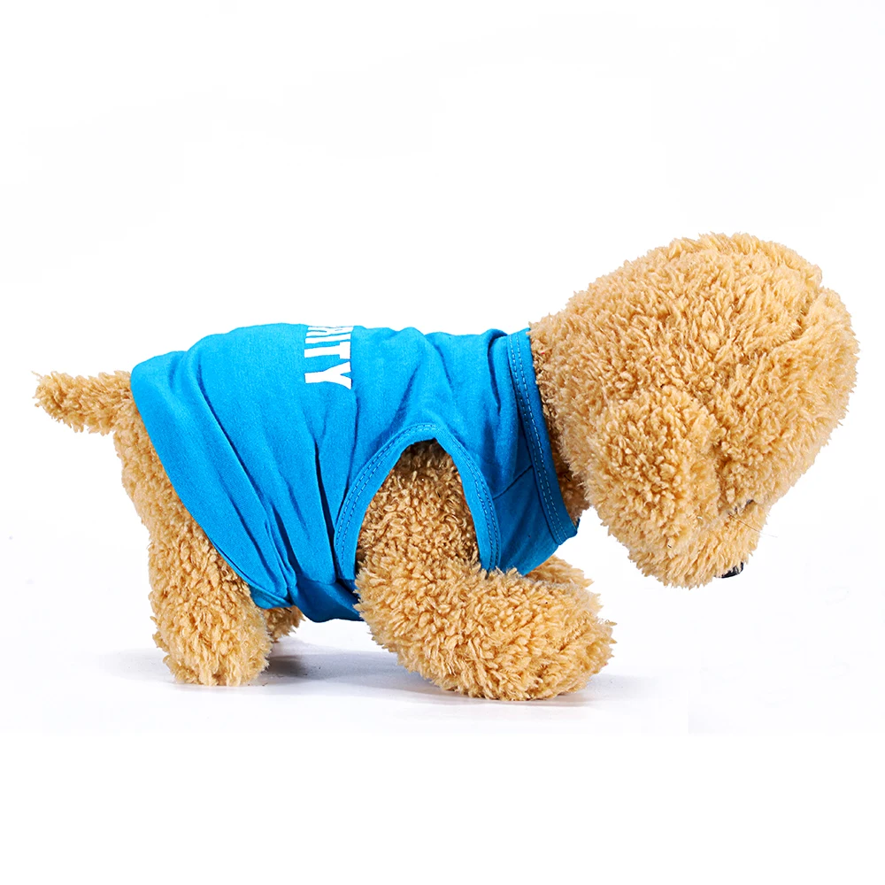 Pet Clothes Dog Cat Vest For Small Large Dogs Cats Spring Summer Clothing For Puppies Kitten Dog Cat Vests Costume JHB001