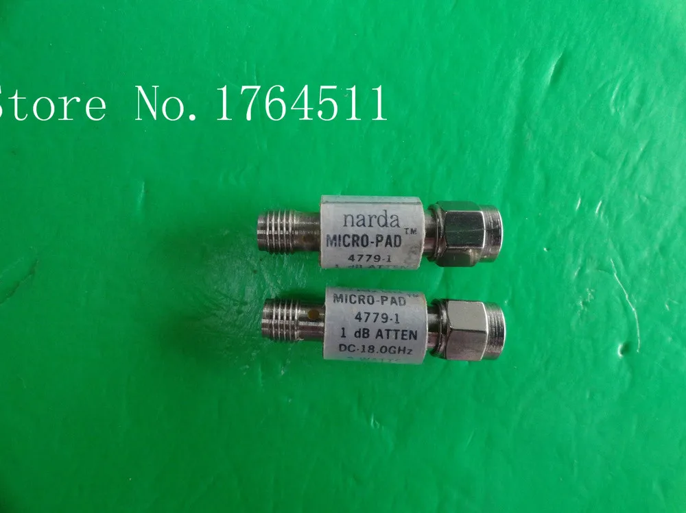 

[BELLA] NARDA 4779-1 DC-18GHz Att:1dB P:2W SMA coaxial fixed attenuator