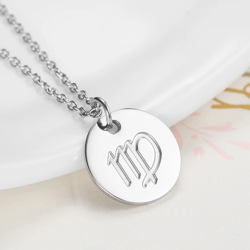 Womens Constellation Chokers Necklaces Necklace Women Zodiac Necklace Women Zodiac Sign Constellation Stainless Steel Necklace 6 Womens Constellation Chokers Necklaces Necklace Women Zodiac Necklace Women Zodiac Sign Constellation Stainless Steel Necklace 6