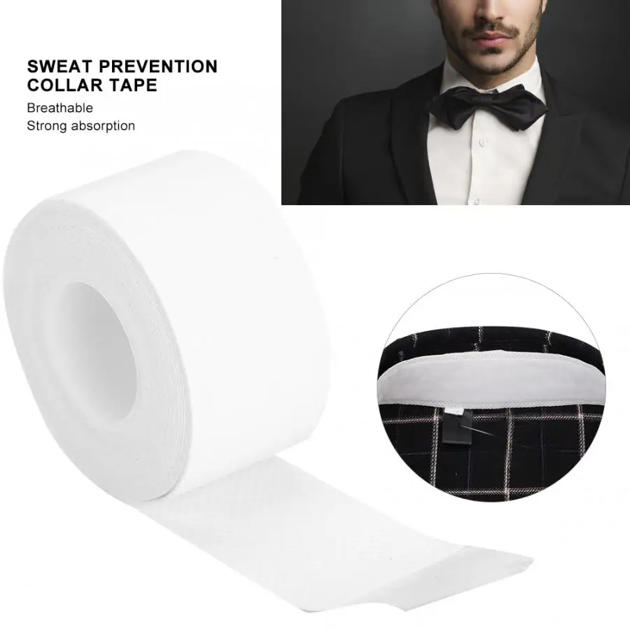 Hot Item Collar-Tape Patches Shielding-Pads Sweat-Prevention Anti-Dirty Disposable Adhesive x1V750qx