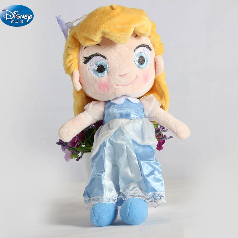 

Princess Cinderella plush toys Disney 28 cm soft dolls Kids Wedding toys girls Birthday Gift