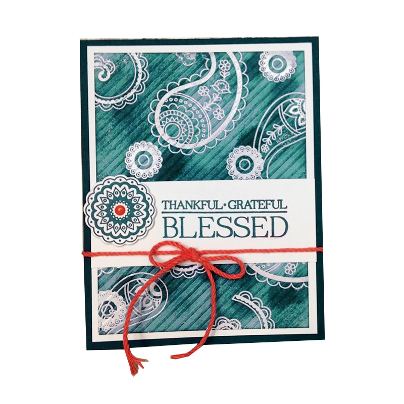 

19PCS Paisley Metal Cutting Dies Stamp Stencil for DIY Scrapbooking Photo Album Embossing Decorative Craft Die