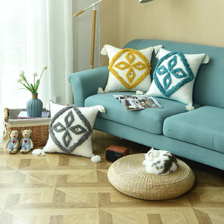 Bohemian pillow Decorative Cushion Cover Home Decor Throw Pillows