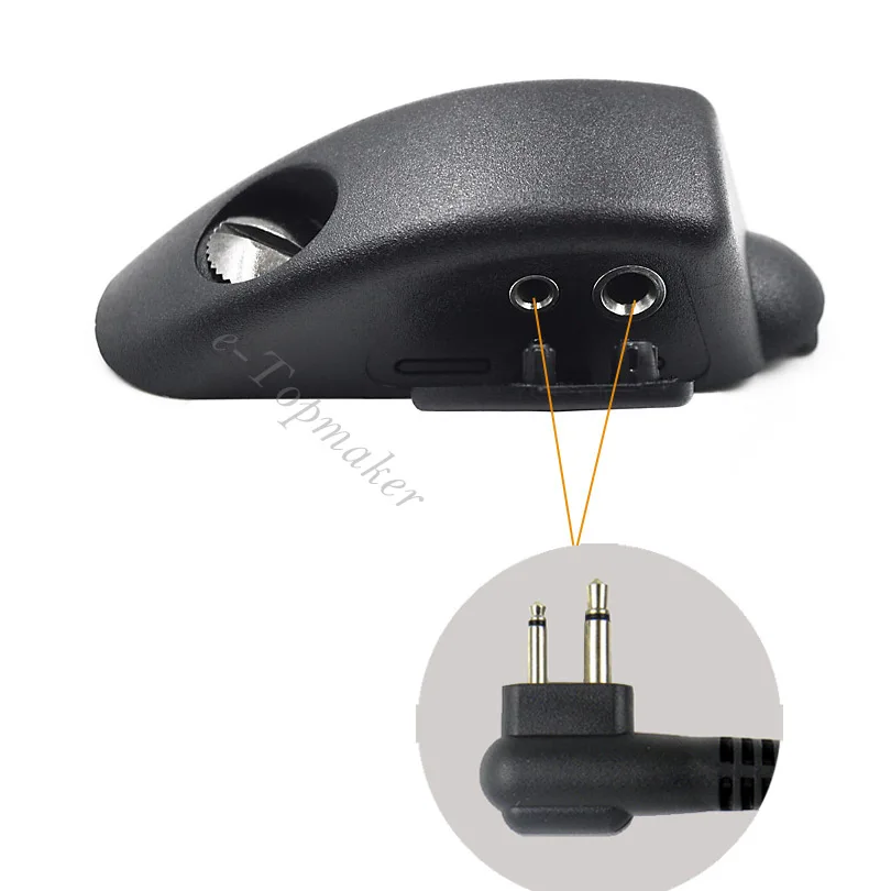 

Earpiece Audio Adapter Adaptor for Radio Motorola GP340 GP380 GP680 GP1280 GP338 GP328 Walkie Talkie Accessories