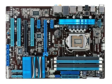 Оригинальная материнская плата для ASUS P8P67 LE LGA 1155 DDR3 32GB USB2.0 USB3.0 SATA II P67 настольная материнская плата