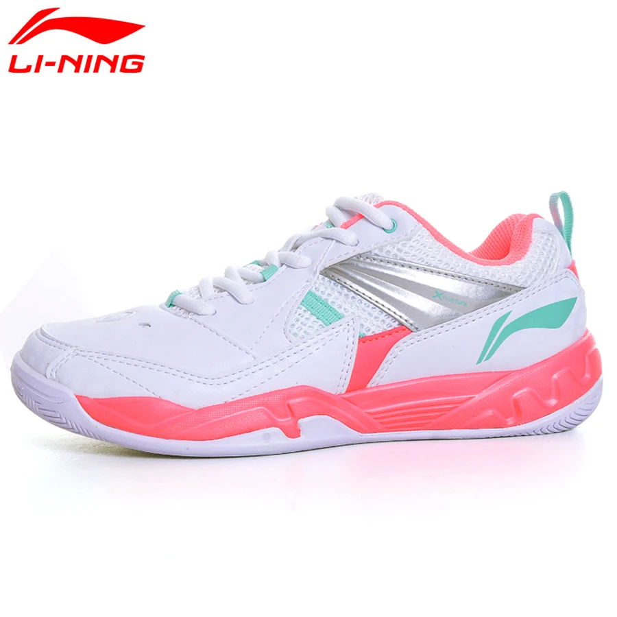 

Li-Ning New Women's Badminton Training Shoes Breathable Anti-slip LiNing Ladies Sports Shoes Sneakers AYTM072-1H