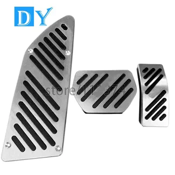 

NULLA LHD Aluminum Modified styling Foot Rest Pedals Gas Accelerator Pedal Automatic For peugeot 307 308 old 408 Replacement