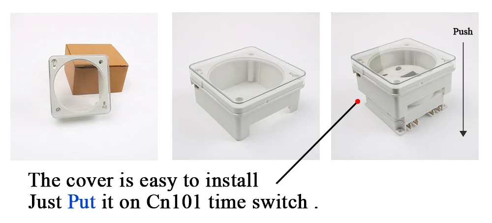 lcd power timer nenhum nc relé de