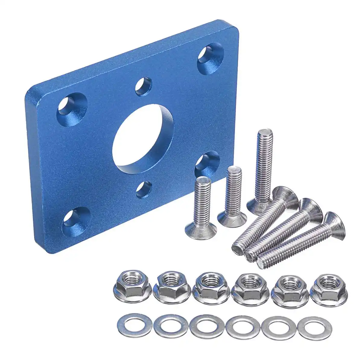 Синий Автомобильный тормозной усилитель Delete Adapter Plate UYniversal для Honda для Civic Eg Ek Integra 6061-T6 алюминий - Цвет: Синий