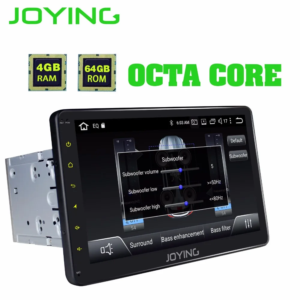 Disfrutando Android 8,1 2 din Autoradio estéreo reproductor Multimedia Radio GPS 10,1 \