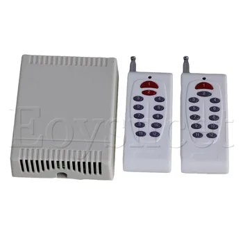 

12CH 433MHz Inching/Self-lock/Interlock Purple-Key Remote Controller
