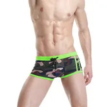 Бренд SEOBEAN мужские сексуальные плавки с низкой посадкой Боксеры Купальник Размер M, L, XL