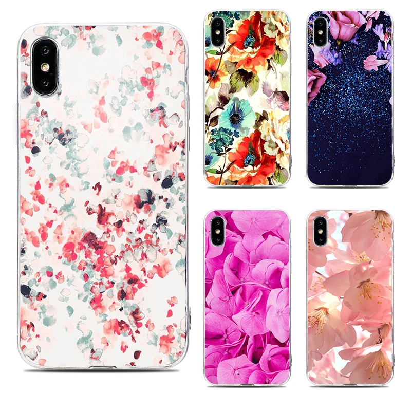 

Flower Pattern of TPU Silicone Gel Soft Phone Case Cover for UMIDIGI Plus Rome RomeX A3/A3pro F1 S2/S2pro S3pro Z2/Z2pro S10Pr