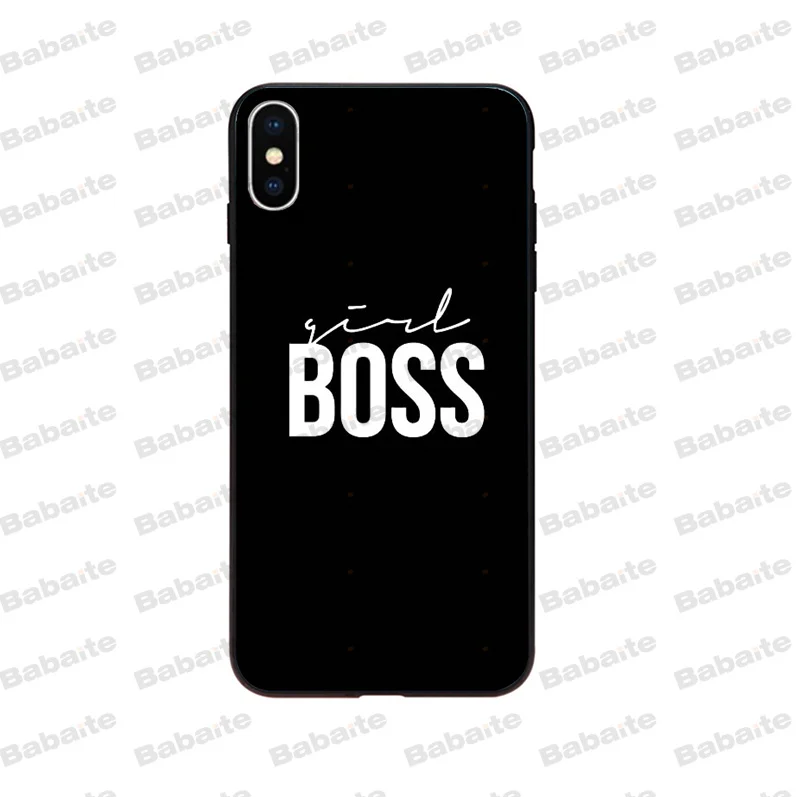 Babaite العسل فتاة Boss مثل بوس أعلى مفصلة شعبية الخليوي غطاء إطار هاتف محمول ل فون 8 8 زائد 5 5Sx 6 7 7 زائد X XS ماكس XR