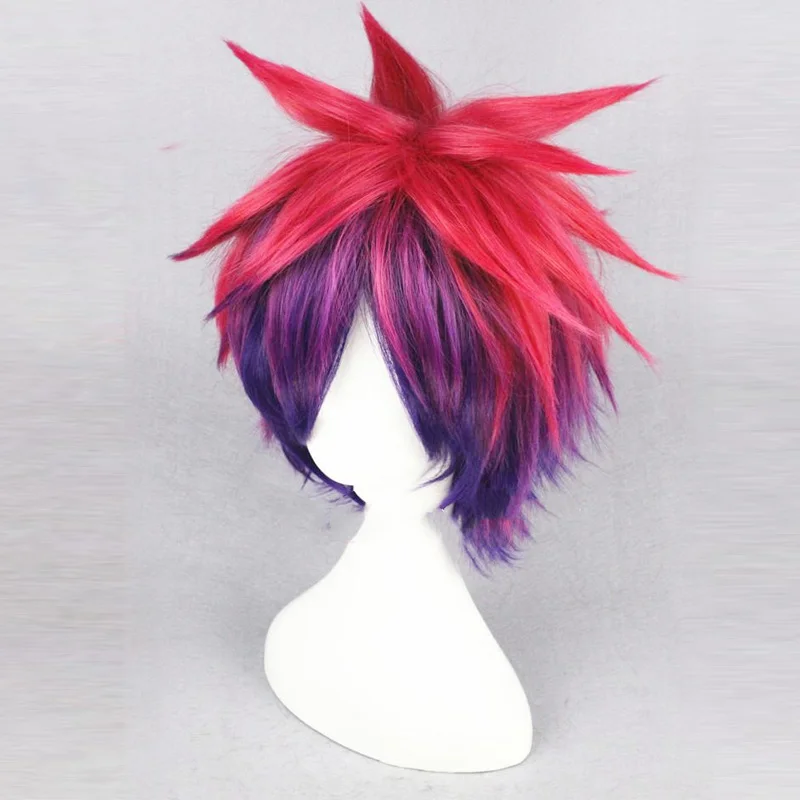 30cm-multi-color-short-fluffy-layered-No-Game-No-Life-Sora-Synthetic-Wig-Cosplay-Costume-Wig(1)