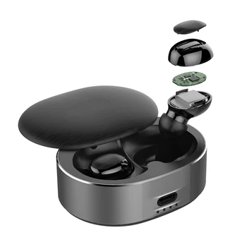 

docooler B20 Wireless Headphones Mini Headset TWS Sports Earphones Bluetooth 5.0 Touch Control Headsets 400mAh Charging Box