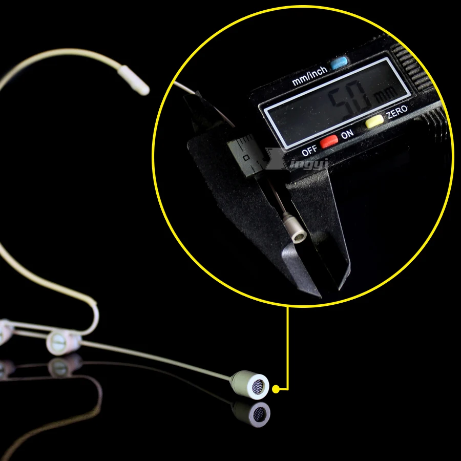 Невидимая мини гарнитура XLR 4 Pin TA4F конденсаторный микрофон для SHURE караоке