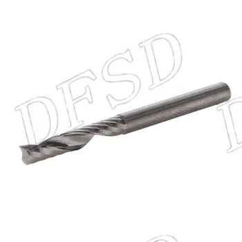 

17mm Solid Carbide CNC Single Flute Acrylic PVC Router Bits Tools Sharp spiral