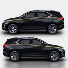 World Datong Sport Stripes Car Stickers For Chevrolet equinox Auto Body Customized Decal Exterior Accessories World Datong Sport Stripes Car Stickers For Chevrolet equinox Auto Body Customized Decal Exterior Accessories