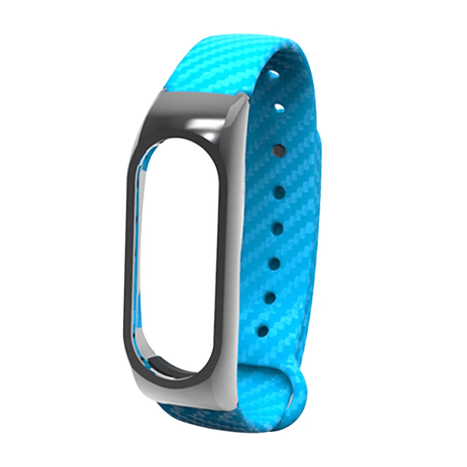 

Smart Straps For Mi Band 2 Silicone Carbon Fiber Strap+Charger+Screen For Mi Band 2 Strap Sport Bracelet For Xiaomi Mi Band 2