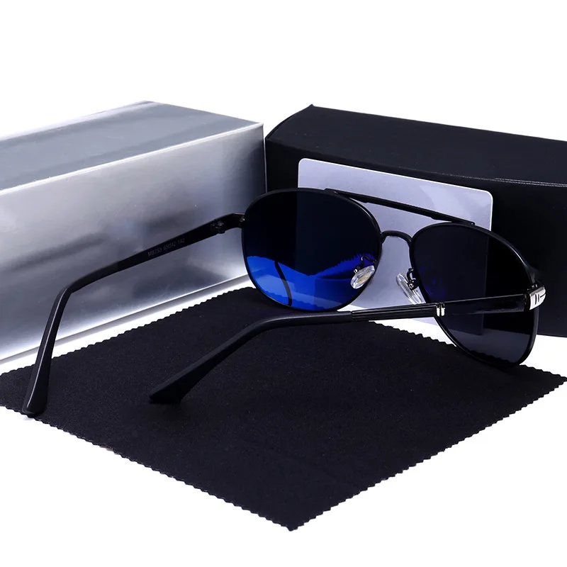 Luxury Brand Mercede Sunglasses Men Polarized Driving Coating Sun Glasses For Men Pilot Sunglasses UV400 gafas de sol hombre 753