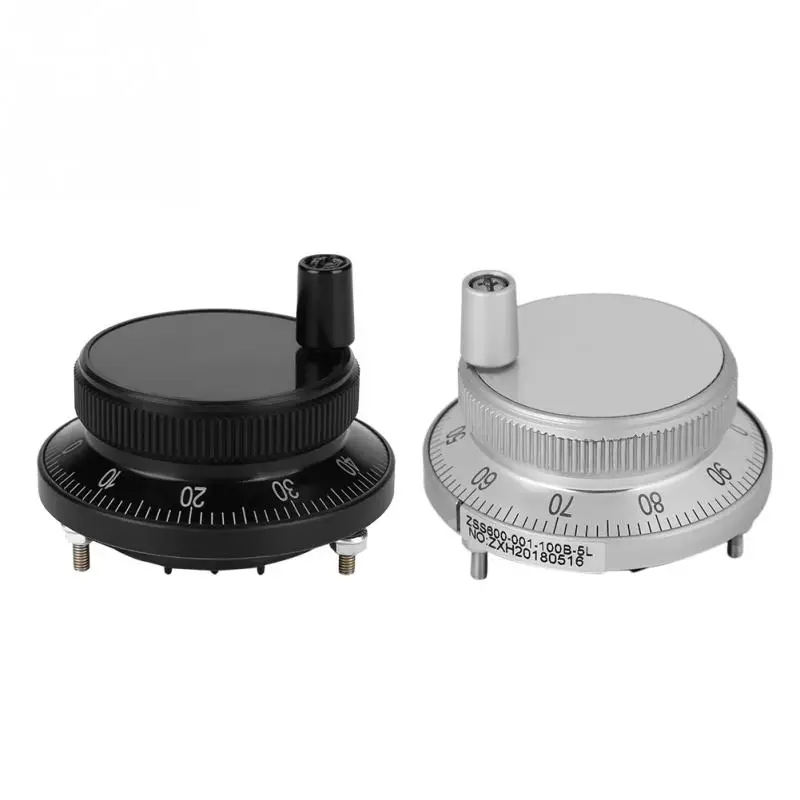CNC Pulse Encoder 5V 60MM Hand Wheel Pulse Encoder Mill Router Manual