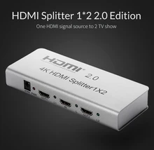 Unnlink HDMI Splitter 1 in 2 out HDMI Switch HDMI Switcher 1×2 HDMI 1 Input 2 Output Splitter for XBOX 360 PS3 PS4