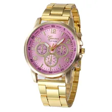 Fashion candy color women watch Stainless Steel Sport Quartz Hour Wrist Analog Watch New relogio feminino Dropshipping NMB25