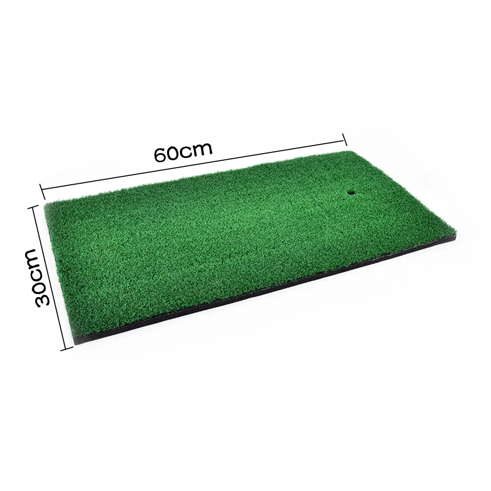 1 x Backyard Golf Mat Practice Rubber Tee Holder Residential Training Hitting Pad 60x30cmx1.5cm 1 x Backyard Golf Mat Practice Rubber Tee Holder Residential Training Hitting Pad 60x30cmx1.5cm