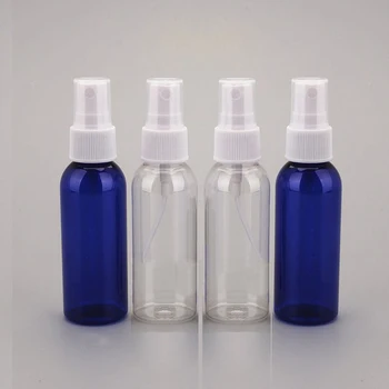

50PCS/LOT 50CC NEW Perfume Atomizer Sprayer Spray Bottles Transparent/Blue Small Empty Spray Bottle 50ML wholesale