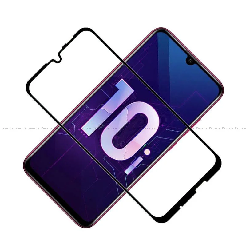 Полное покрытие закаленное стекло для Huawei Honor 10i 10 Lite ультратонкая Защитная