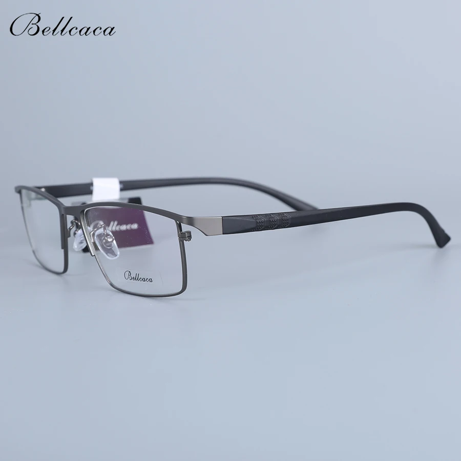 Bellcaca Men Spectacle Frame Eyeglasses Computer Optical Prescription Myopia Eye Clear Lens Glasses Frame For Male Eyewear 6605