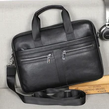 Мужской портфель s из натуральной кожи, мужская сумка, повседневная мужская сумка для ноутбука, сумка через плечо, деловой портфель из кожи