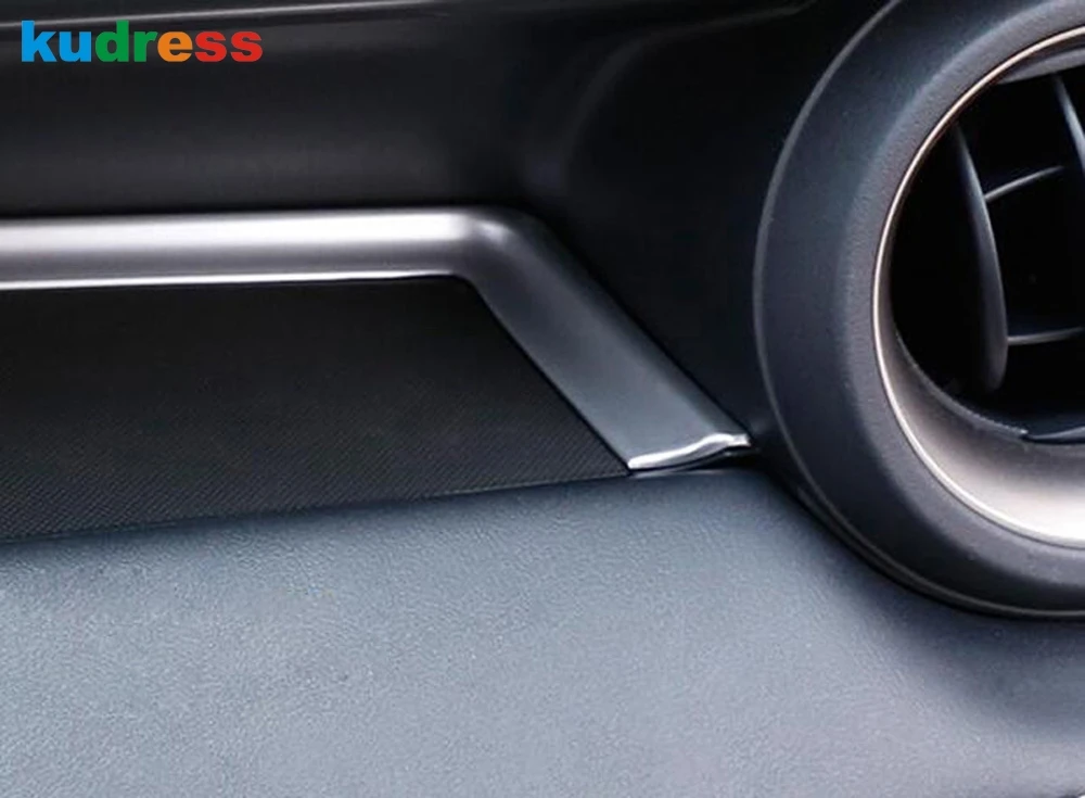 For Toyota RAV4 RAV 4 2016 2017 ABS Matte Car Internal Mouldings Trims Storage Box Decoration Trim Storage Box Cover Trim 1pcs