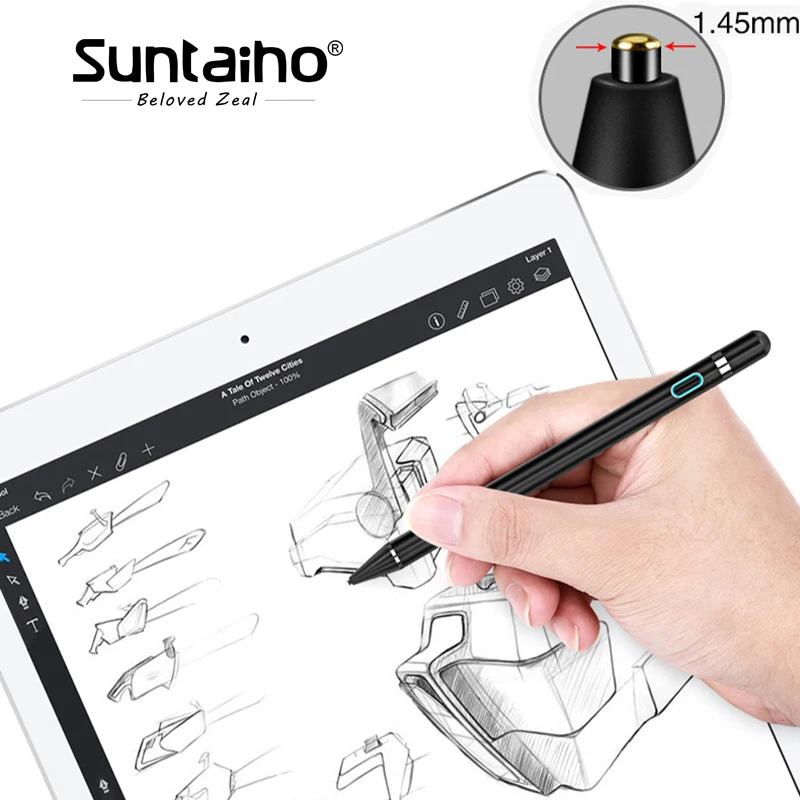 Suntaiho планшет Ручка для apple pencil емкостный стилус сенсорный карандаш для apple iPad Pro для iPad 9,7() для iPad 1 2 3