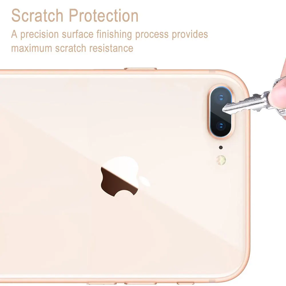 Ascromy For iPhone XS Max Rear Tempered Glass Camera Lens Protector Film Cover For iPhone X XR 8 Plus 7 6 6S 8plus Protection (4)