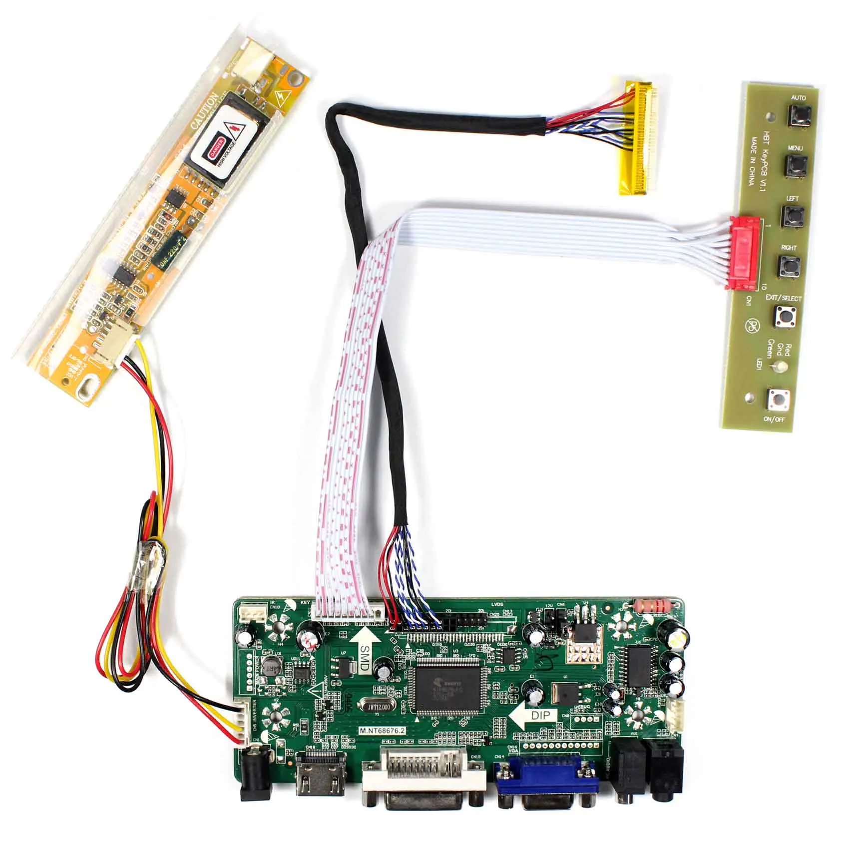 Плата контроллера аудиосигнала H DMI DVI VGA для ЖК-экрана 14 1 дюймов 1280X768 LP141WX1 B140EW01 |