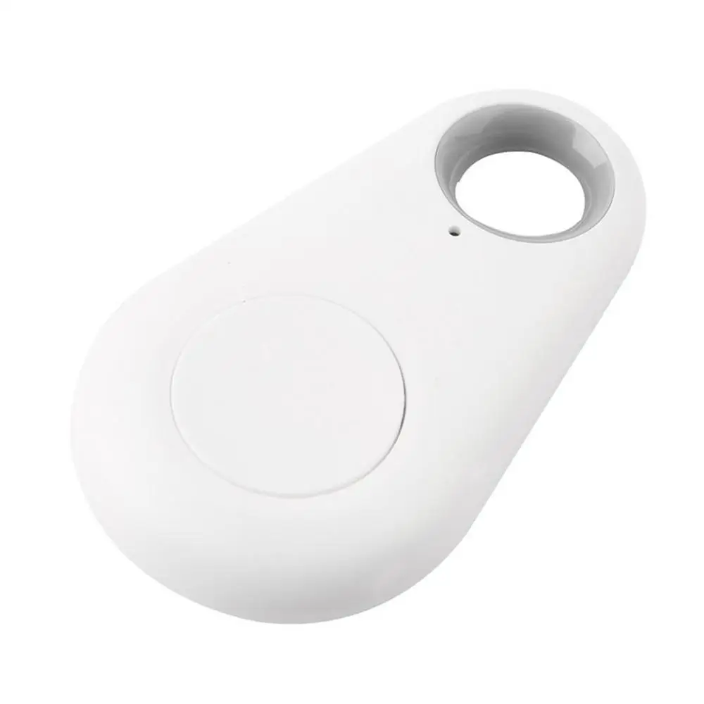 Мини Bluetooth 4,0 gps-маячок водосберегающий локатор Портативный Анти-потерянный ключ Finder трекер для домашних животных двусторонний сигнализационный противоугонное устройство - Цвет: Белый