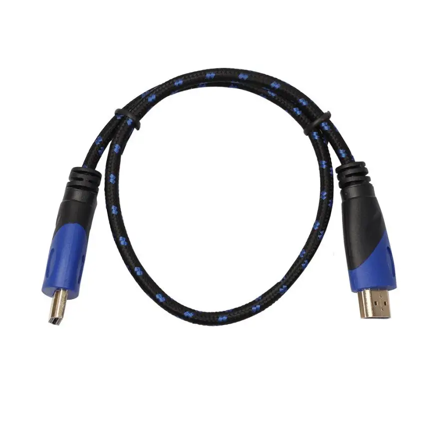 0.5 ~ 15 м Портативный Кабель HDMI V1.4 гибкие высокого Скорость передачи данных кабели черный для PS3 Xbox HDTV метров 1080 P DF July07