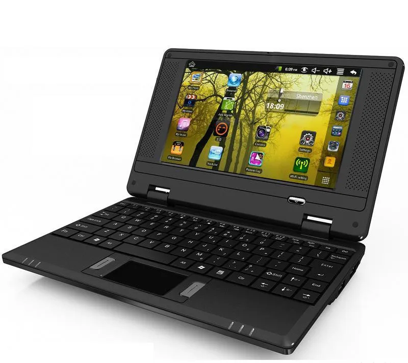 Cheap 7 inch Mini slim dual core ultrabook laptop computer VIA8850 1