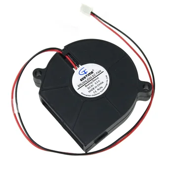 

DC5V 12V 6 cm 60mm 6015 Turbine Cooling Fan sleeve bearing air blower 3D printer fan